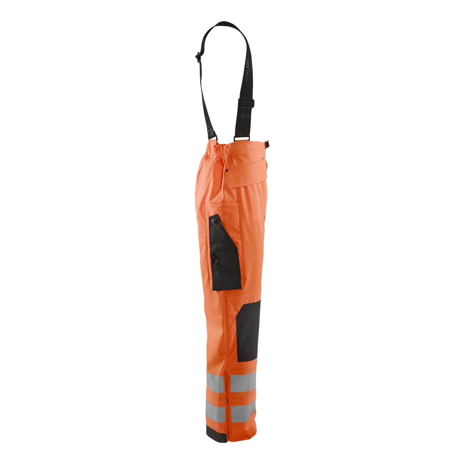 Blaklader BLAKLADER 13022003 Rain Trousers Hi Vis LEVEL 2 Hi Vis Reflective Work Trousers Men - Waterproof - 130220035300_CR