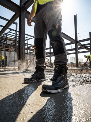 SIR SAFETY FESTIVAL Safety Boots S7S MEN Work Shoe - Nano Fiberglass Toe & NWT Midsole - MB3232Z9 - MB3232Z9_INUSE