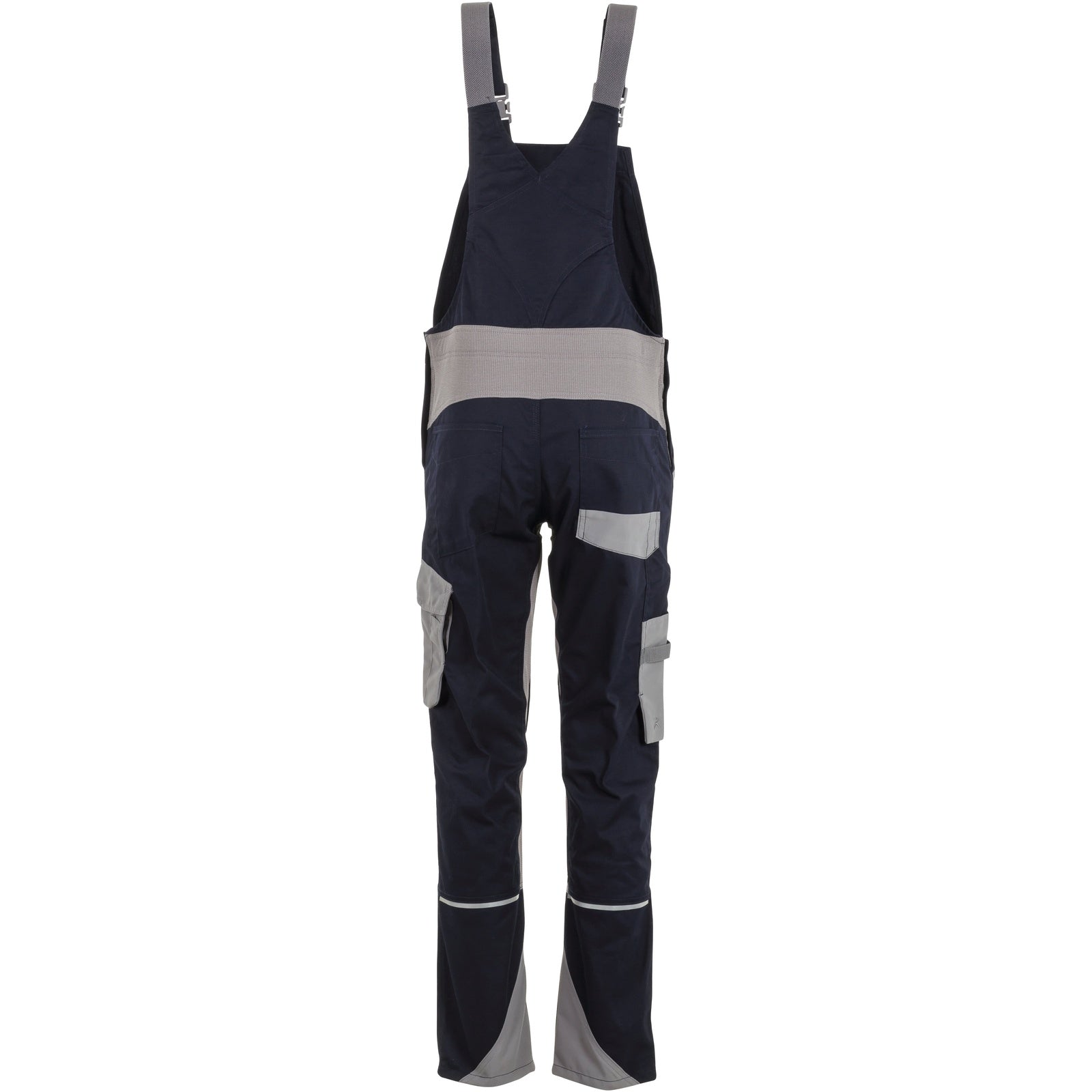 Planam Norit Women's dungarees blackblue/zinc - Model view 2