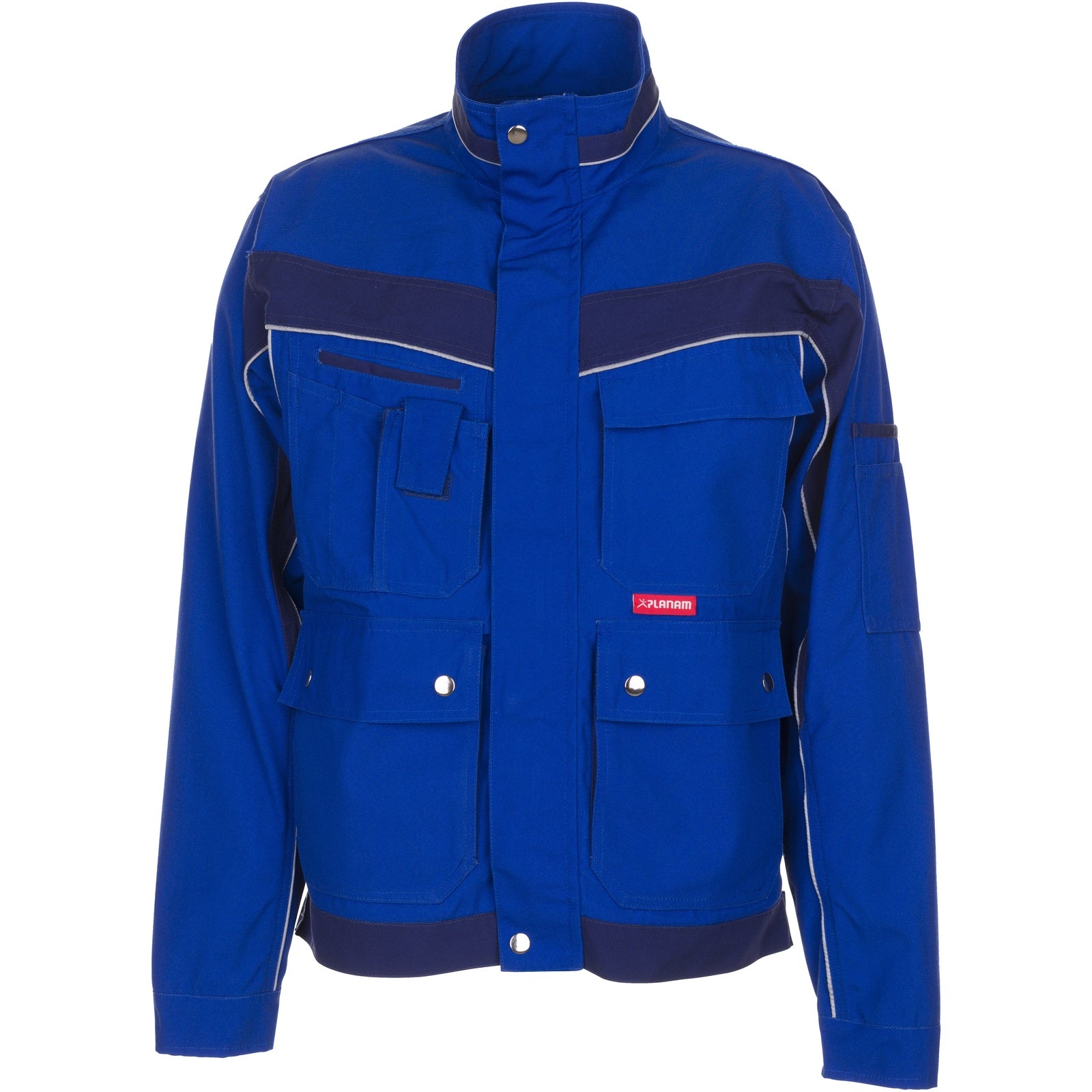Planam Plaline Waisted Jacket royal blue/navy - Main