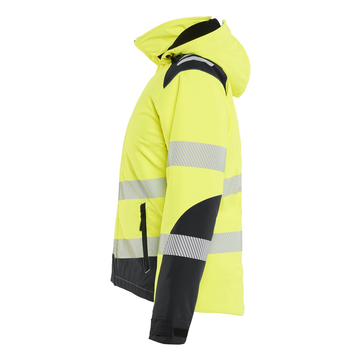 Blaklader BLAKLADER 44012513 Women's Hi vis Lightweight lined Winter Softshell Jacket Hi Vis Reflective Softshell Work Jacket WOMEN - Waterproof - 440125133399_CL