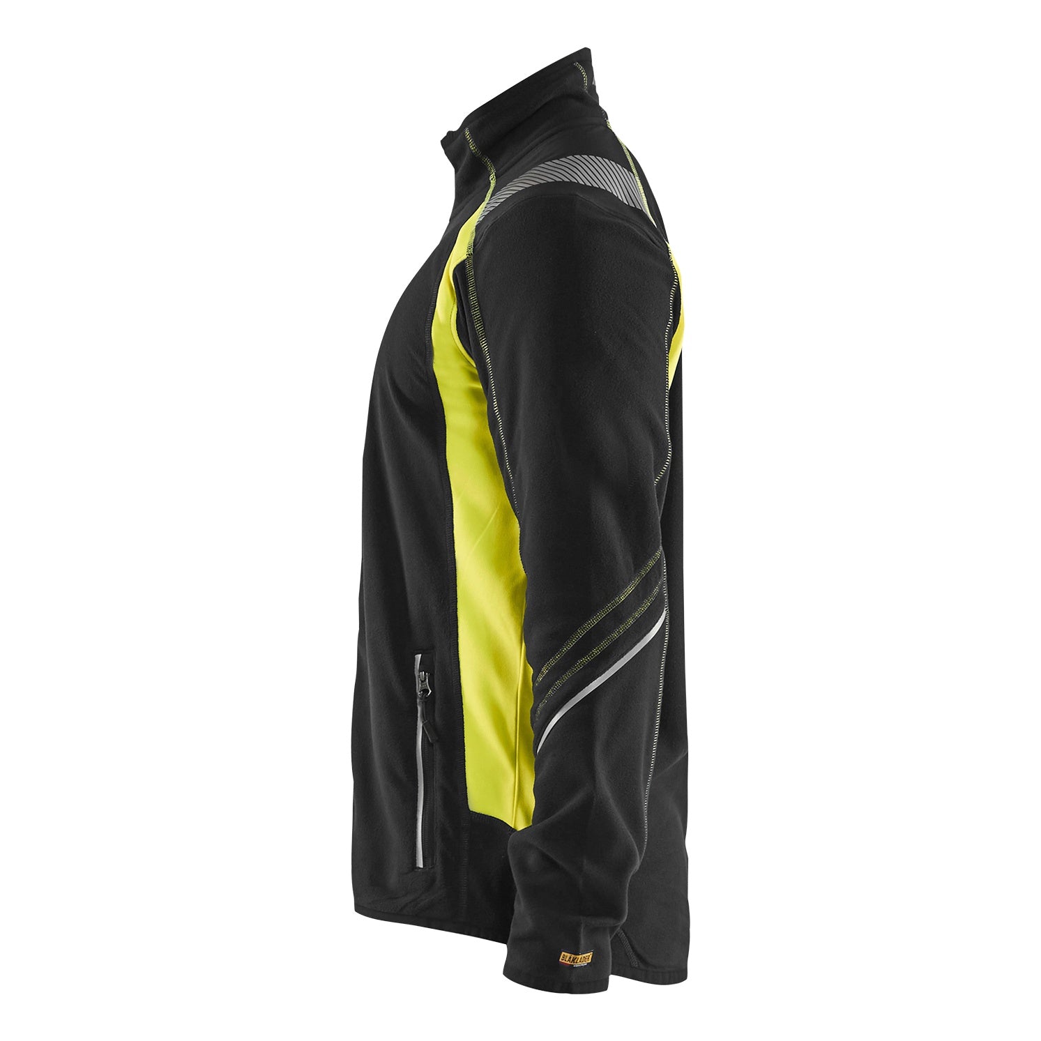 Blaklader BLAKLADER 49931010 Microfleece Jacket Hi Vis Reflective Work Jacket MEN - Antipilling - 499310109933_CL