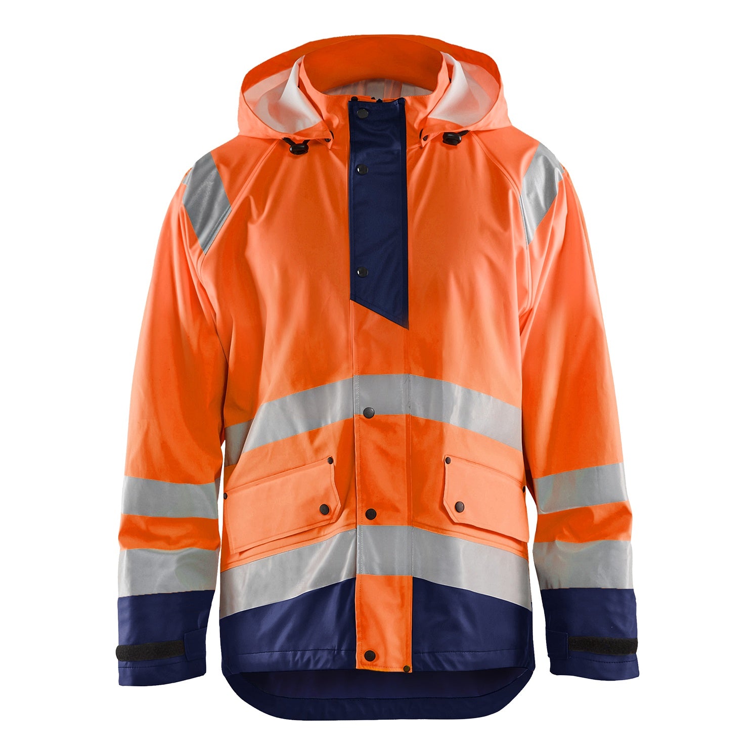 Blaklader BLAKLADER 43232000 Rain jacket Hi Vis Level 1 Hi Vis Reflective Rain Jacket MEN - Waterproof - 432320005389