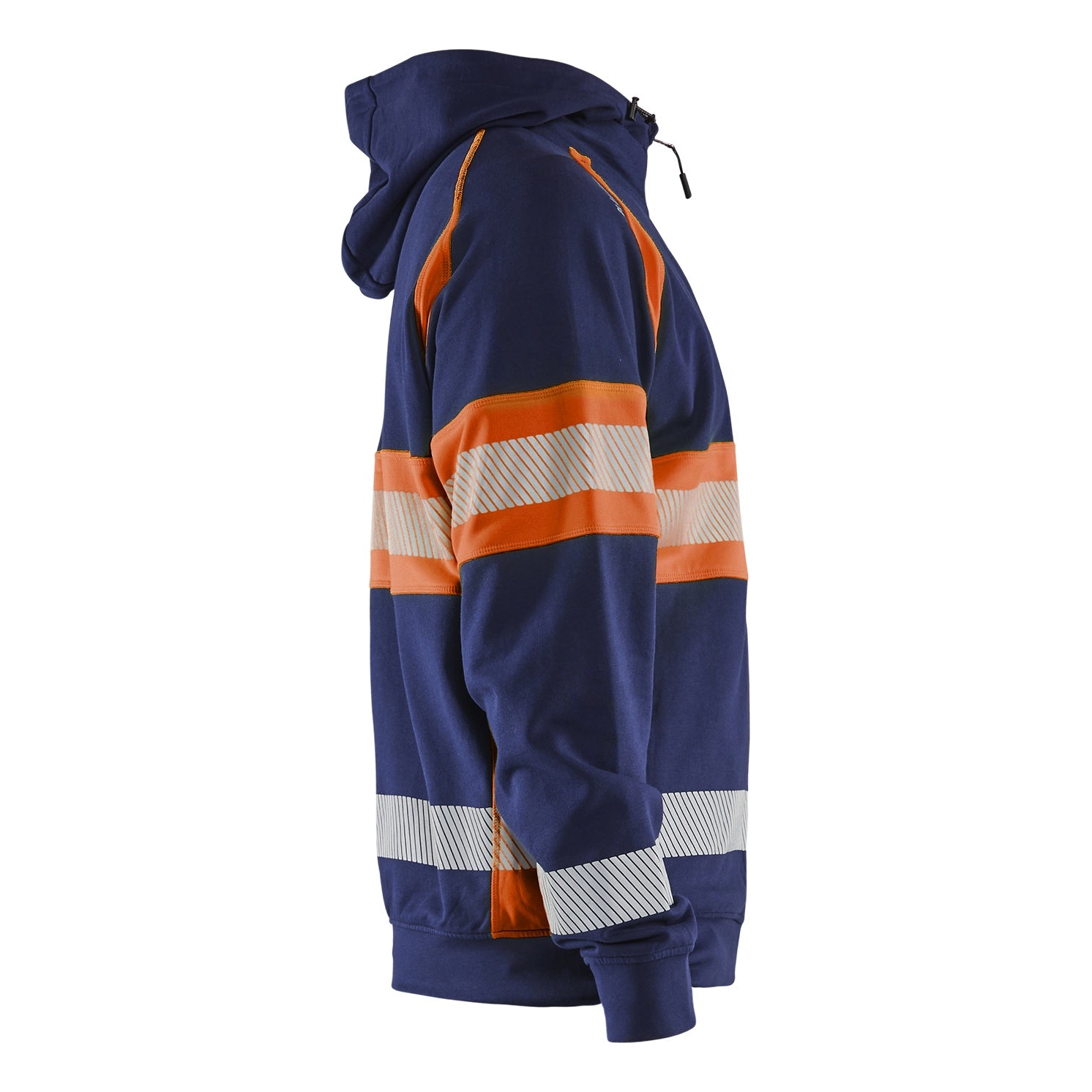 Blaklader BLAKLADER 35521158 Hi Vis Hoodie Hi Vis Reflective Hoodie Work Sweatshirt MEN - 100% Cotton - 355211588953_CR