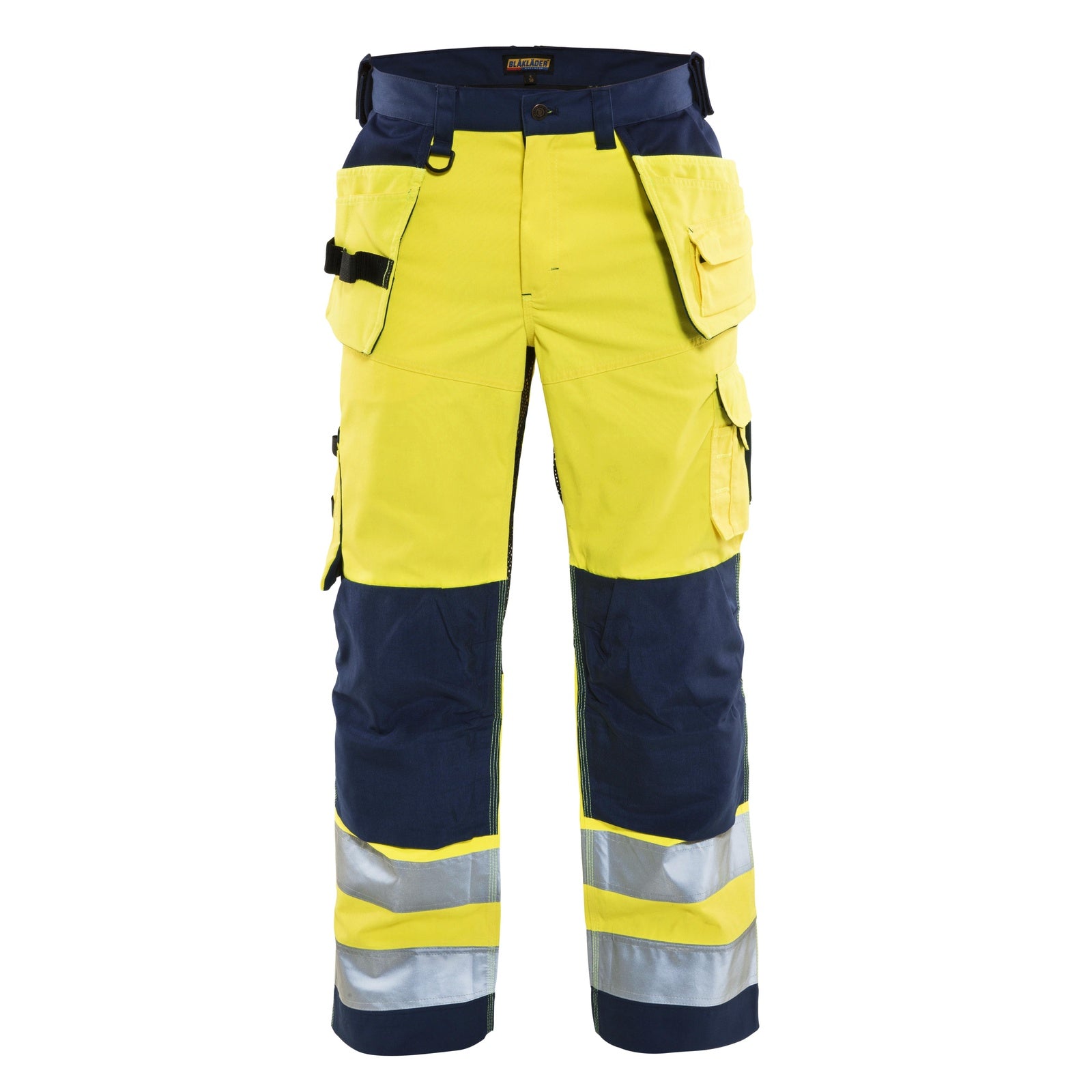 Blaklader BLAKLADER 15651811 | Ventilated Hi Vis trousers Hi Vis Reflective Work Trousers Men - Mesh Panels - 156518113389_CF