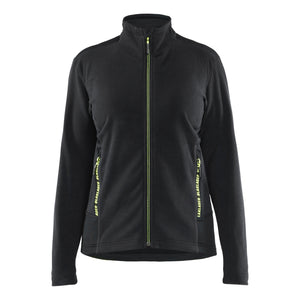 Blaklader BLAKLADER 47661010 Women's Microfleece Jacket Hi Vis Reflective Work Jacket WOMEN - Antipilling - 476610109933