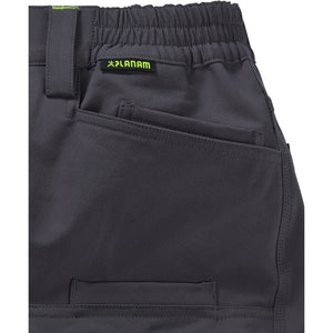 Planam rECOline Trousers black/black - There’s even space for your smartphone in the mobile phone pocket.
