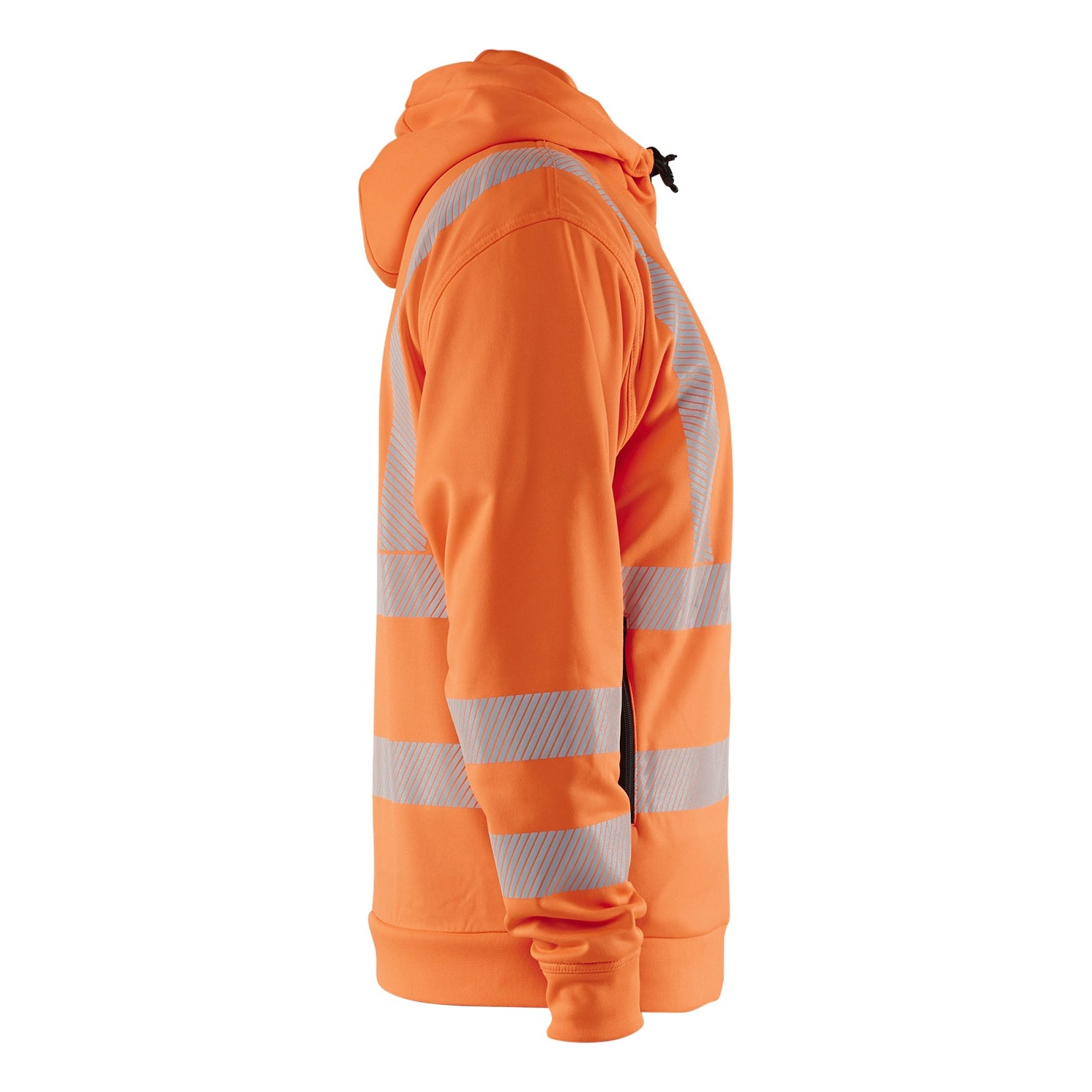 Blaklader BLAKLADER 35652538 Hi Vis Hoodie Full Zip Hi Vis Reflective Hoodie Work Sweatshirt MEN - Breathable - 356525385300_CR