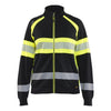 Blaklader BLAKLADER 35051158 Hi Vis Reflective Full-zip Work Sweatshirt WOMEN - 100% Cotton - 350511589933