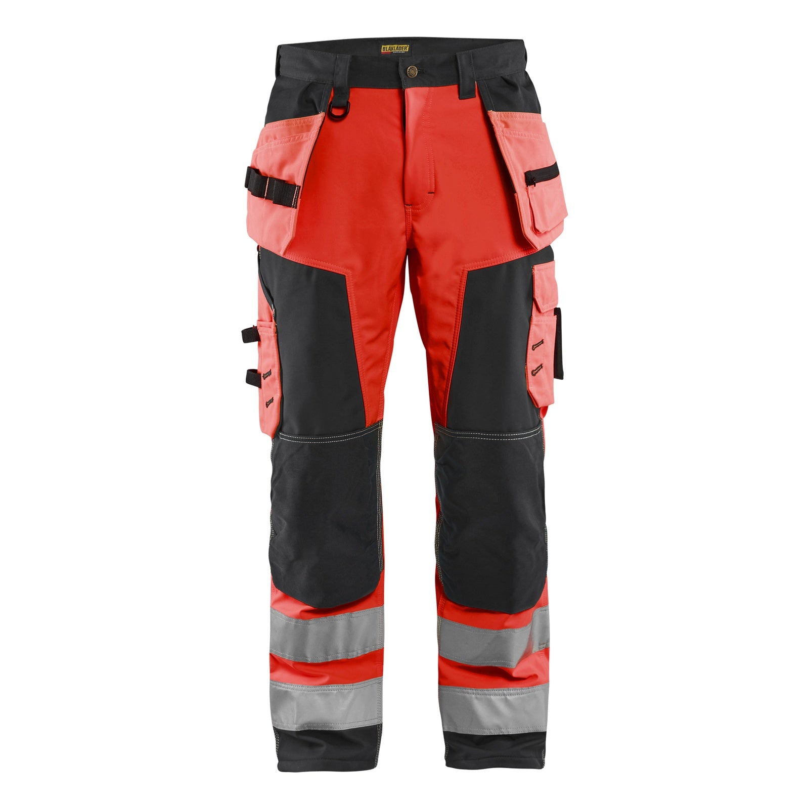 Blaklader BLAKLADER 15672517 Hi Vis Softshell craftsman trousers Hi Vis Reflective Work Trousers Men - Waterproof - 156725175599