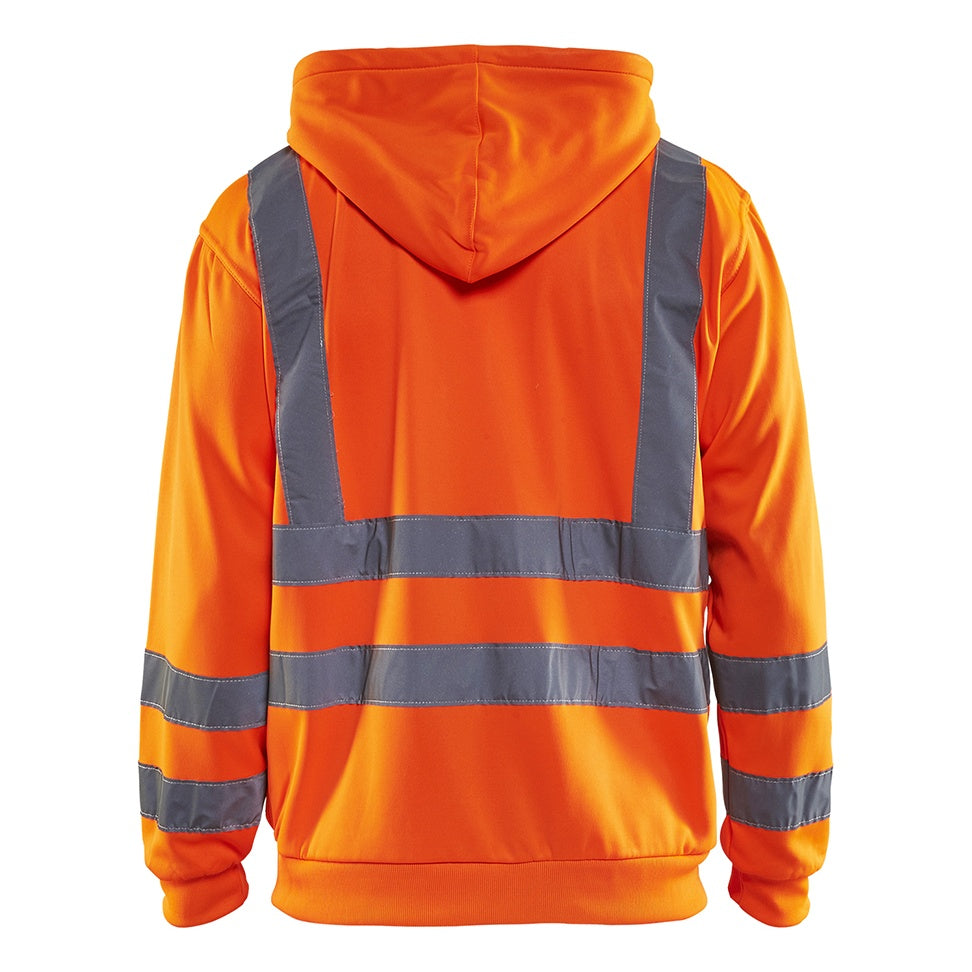 Blaklader BLAKLADER 33461974 Hi Vis Reflective Hoodie Work Sweatshirt MEN - 100% Polyester - 334619745300_CB