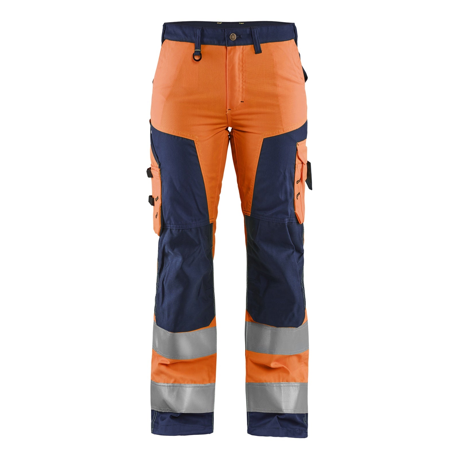Blaklader BLAKLADER 71551811 | Women's Hi Vis Trousers Hi Vis Reflective Work Trousers Women - twill fabric - 715518115389