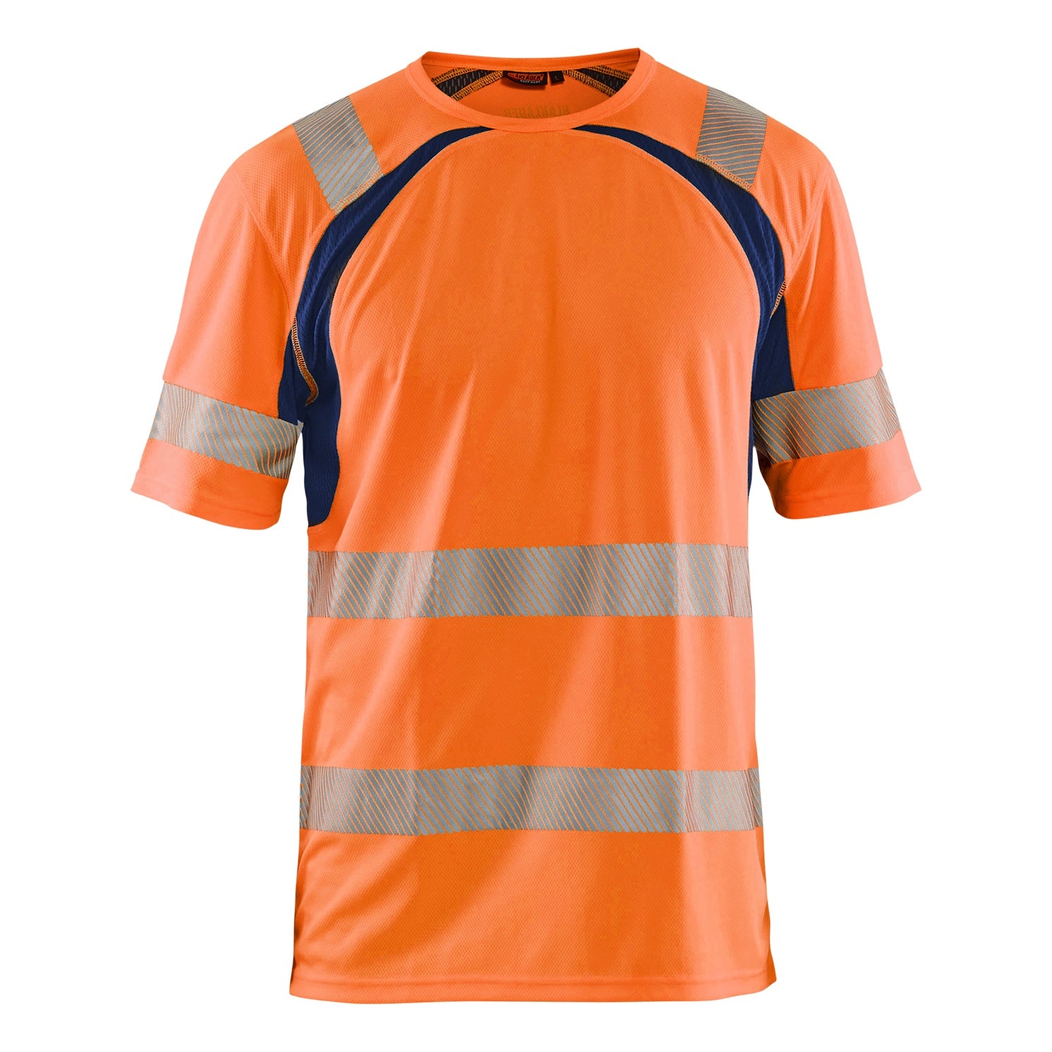 Blaklader BLAKLADER 33971013 Hi Vis UV protected T shirt Hi Vis Reflective Short Sleeve Work T-Shirt MEN - 100% Polyester - 339710135389