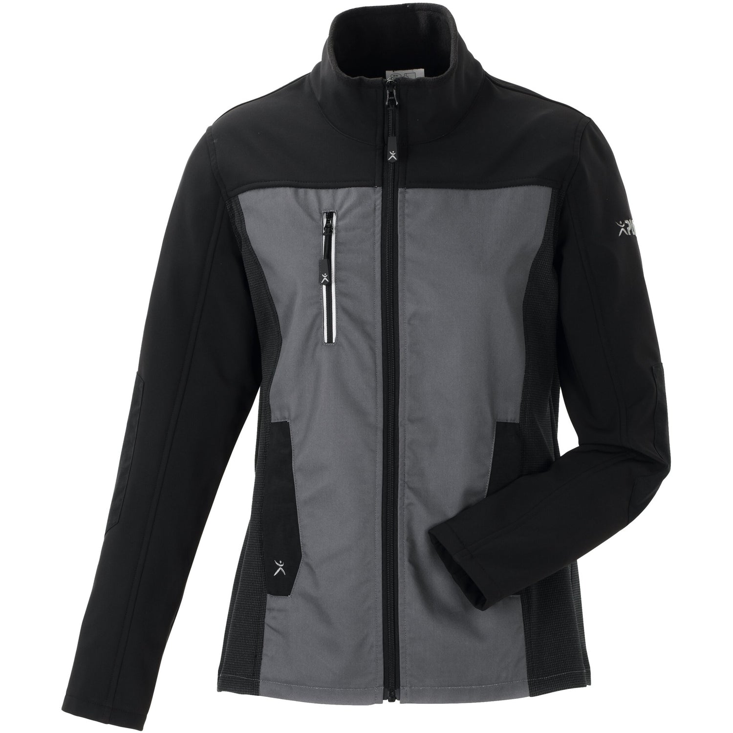 Planam Norit Women's Hybrid jacket slate/black - Model view 1