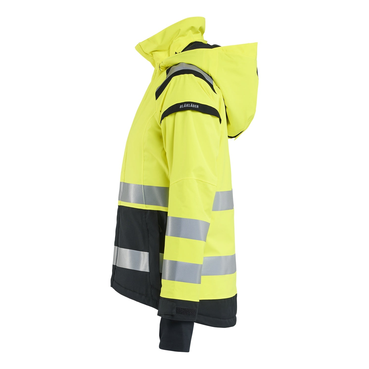 Blaklader BLAKLADER 49041987 Women's Hi Vis Shell Jacket Hi Vis Reflective Shell Work Jacket WOMEN - Waterproof - 490419873399_CL
