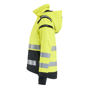 Blaklader BLAKLADER 49041987 Women's Hi Vis Shell Jacket Hi Vis Reflective Shell Work Jacket WOMEN - Waterproof - 490419873399_CL