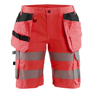 Blaklader BLAKLADER 71861811 | Women's Hi Vis shorts with stretch Hi Vis Reflective Work Shorts Women - Stretch Fabric - 718618115500