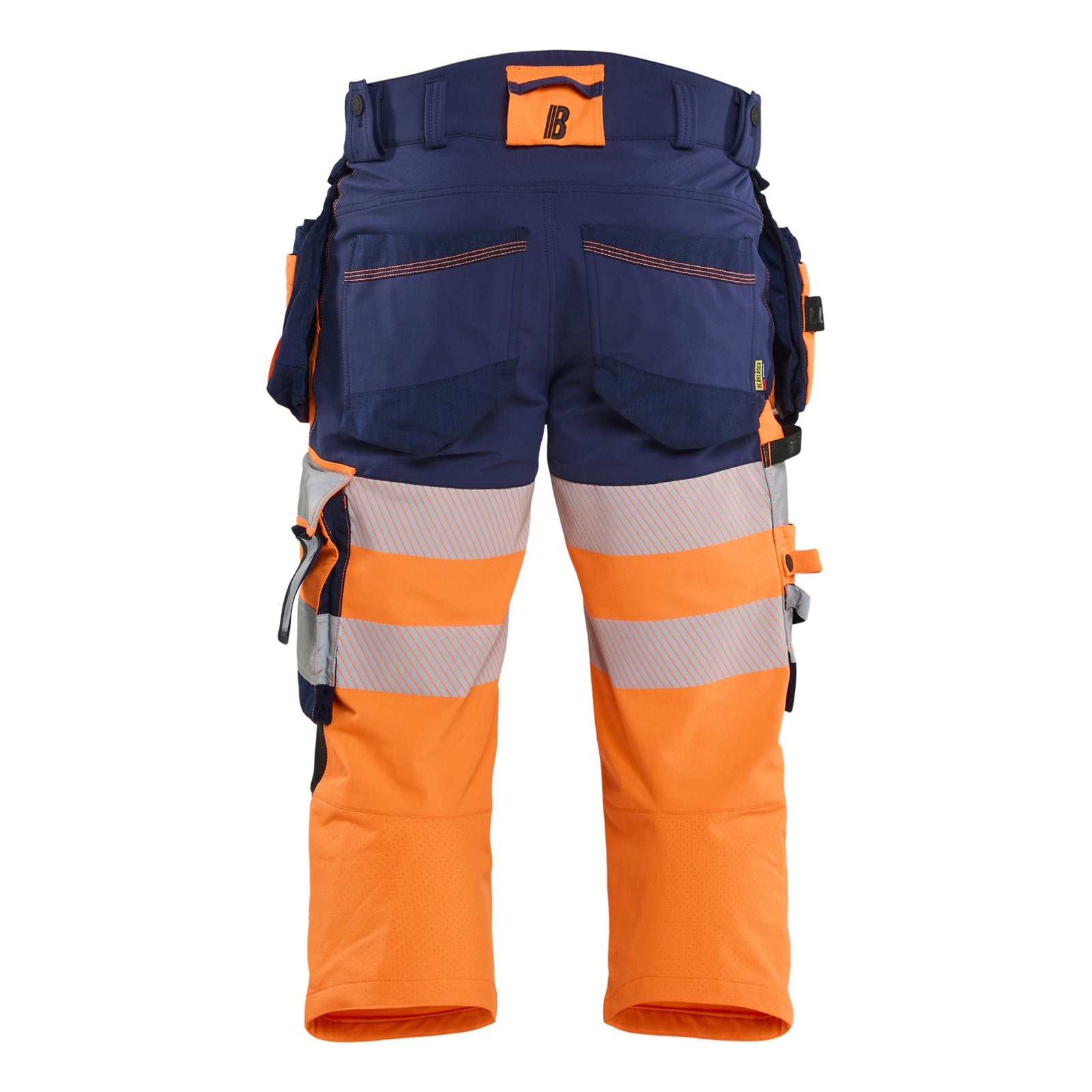 Blaklader BLAKLADER 11231648 HI VIS PIRATE TROUSERS 4 WAY STRETCH Hi Vis Reflective Work Pirate Bermuda Men - double weave - 112316485389_2
