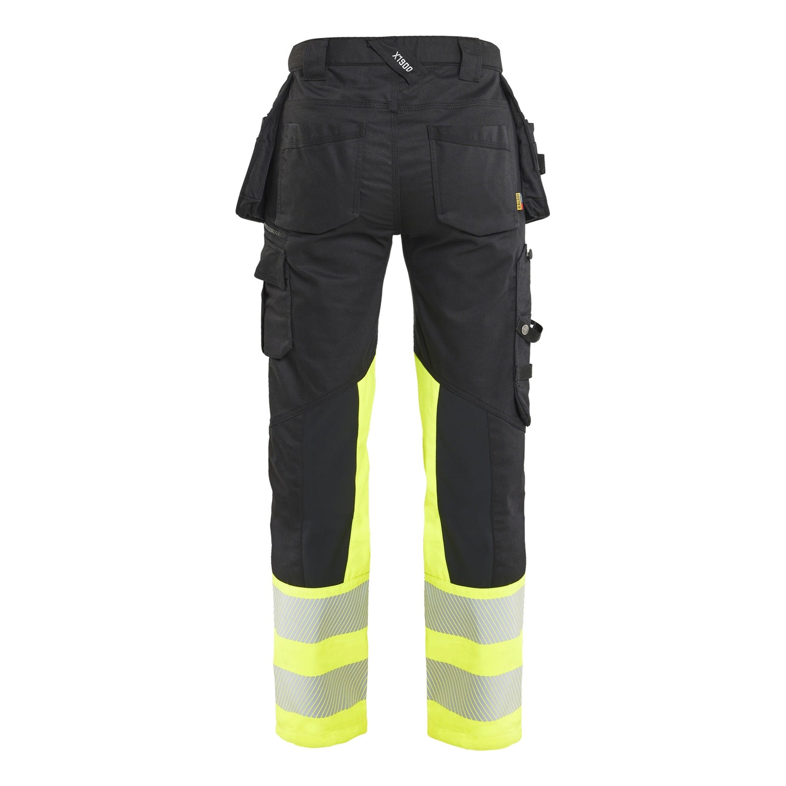 Blaklader BLAKLADER 70301149 | Women's Hi vis Trousers Stretch Hi Vis Reflective Work Trousers Women - Cordura Denim - 703011499933_2