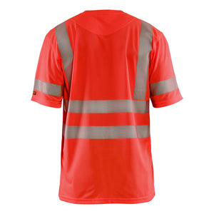 Blaklader BLAKLADER 34201013 HI VIS UV PROTECTED T SHIRT Hi Vis Reflective Short Sleeve Work T-Shirt MEN - 100% Polyester - 342010135500_2