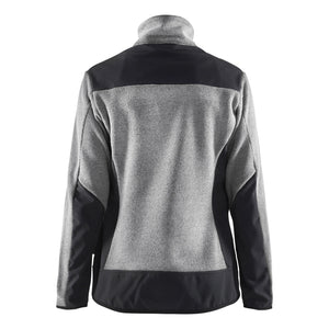 Blaklader BLAKLADER 59432536 Women's Knitted Jacket with Softshell Work Jacket WOMEN - Stretch Fabric - 594325369099_2