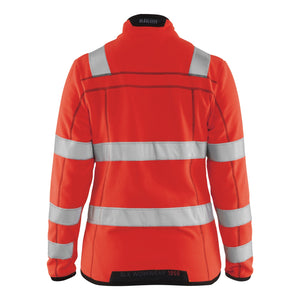 Blaklader BLAKLADER 49661010 Women's Hi Vis microfleece jacket Hi Vis Reflective Work Jacket WOMEN - Antipilling Fleece - 496610105500_2