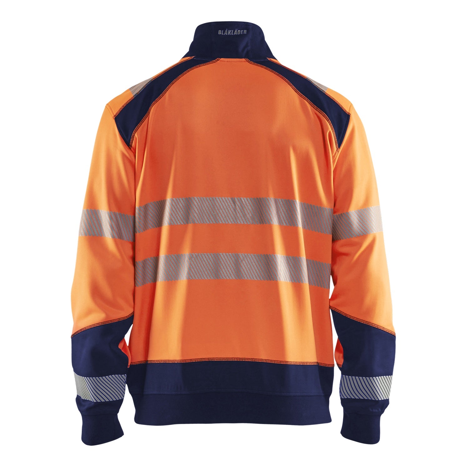 Blaklader BLAKLADER 35562528 Hi Vis Reflective Half-zip Work Sweatshirt MEN - Brushed Interior - 355625285389_2