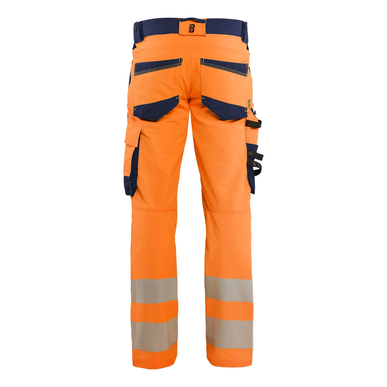Blaklader BLAKLADER 11241648 Hi Vis Trousers 4 Way Stretch Hi Vis Reflective Work Trousers Men - double weave - 112416485389_2