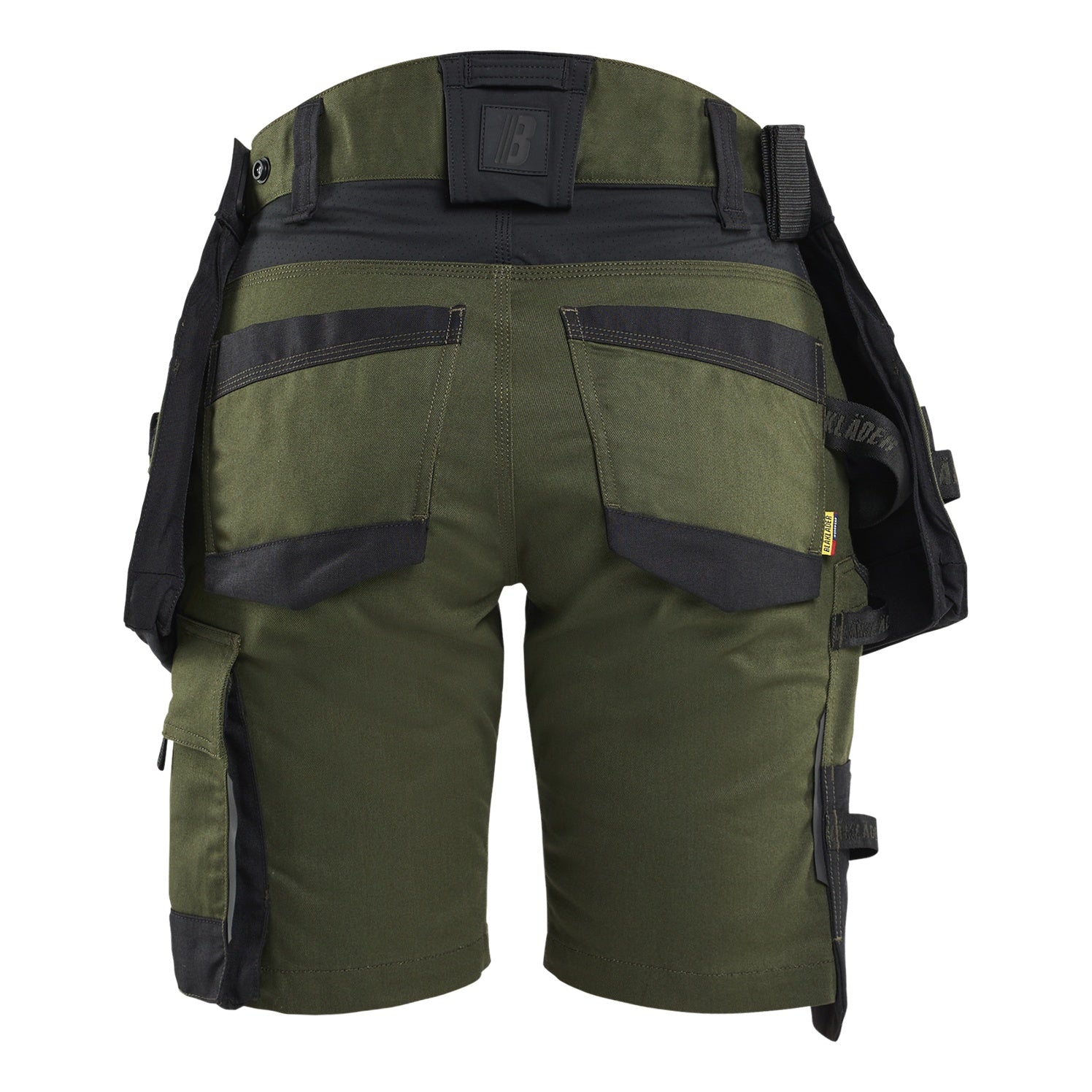 Blaklader BLAKLADER 71751149 STRIKER Women's Craftsman Shorts with Stretch Work Shorts Women - Cordura Denim - 717511494298_2