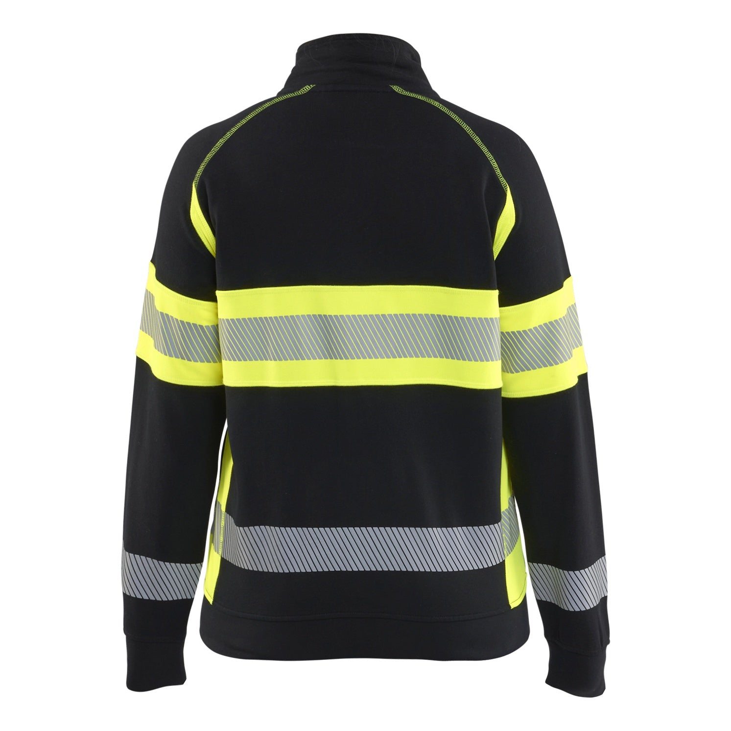 Blaklader BLAKLADER 35051158 Hi Vis Reflective Full-zip Work Sweatshirt WOMEN - 100% Cotton - 350511589933_2