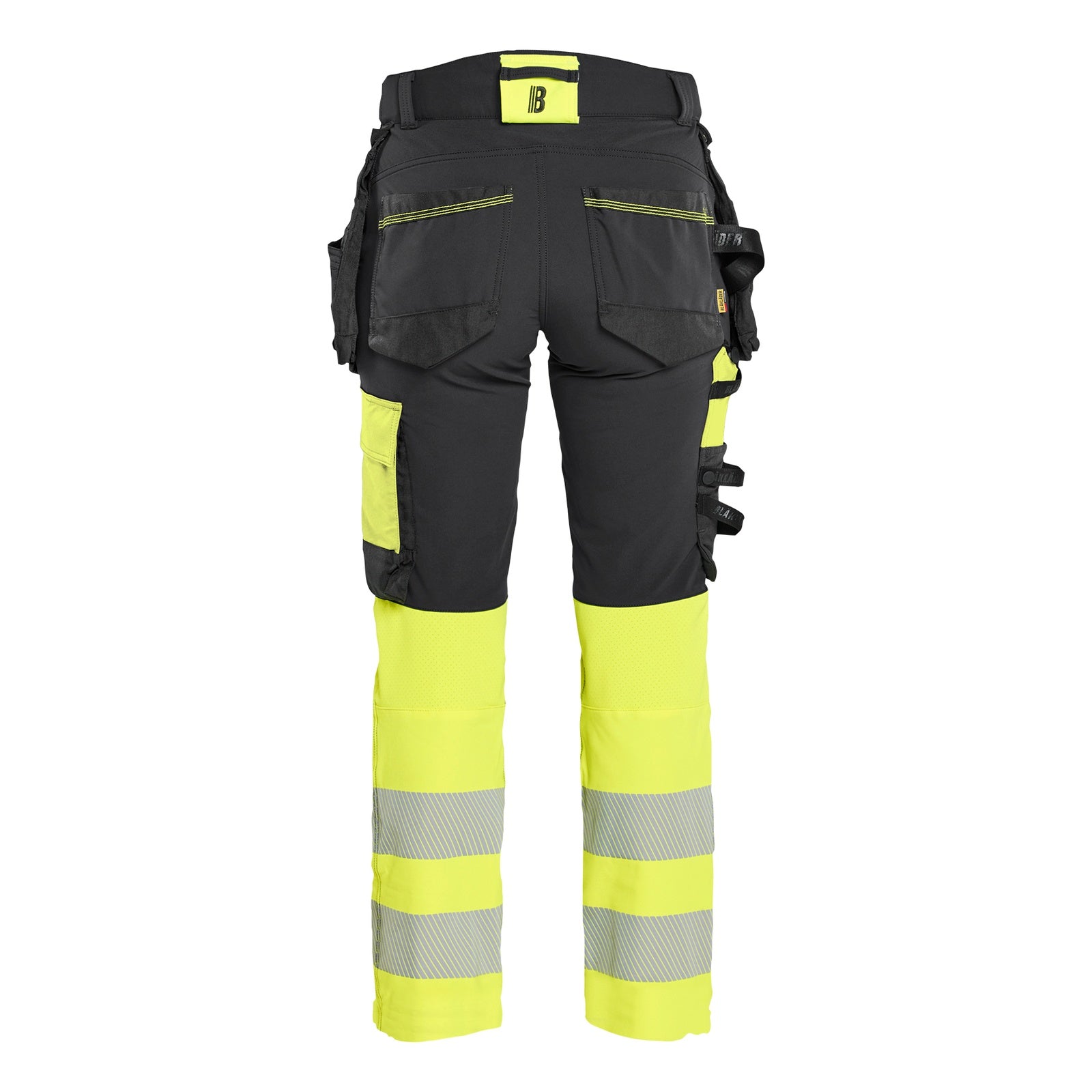 Blaklader BLAKLADER 70251648 Women's Hi Vis trousers 4 way stretch Hi Vis Reflective Work Trousers Women - double weave - 702516489933_2