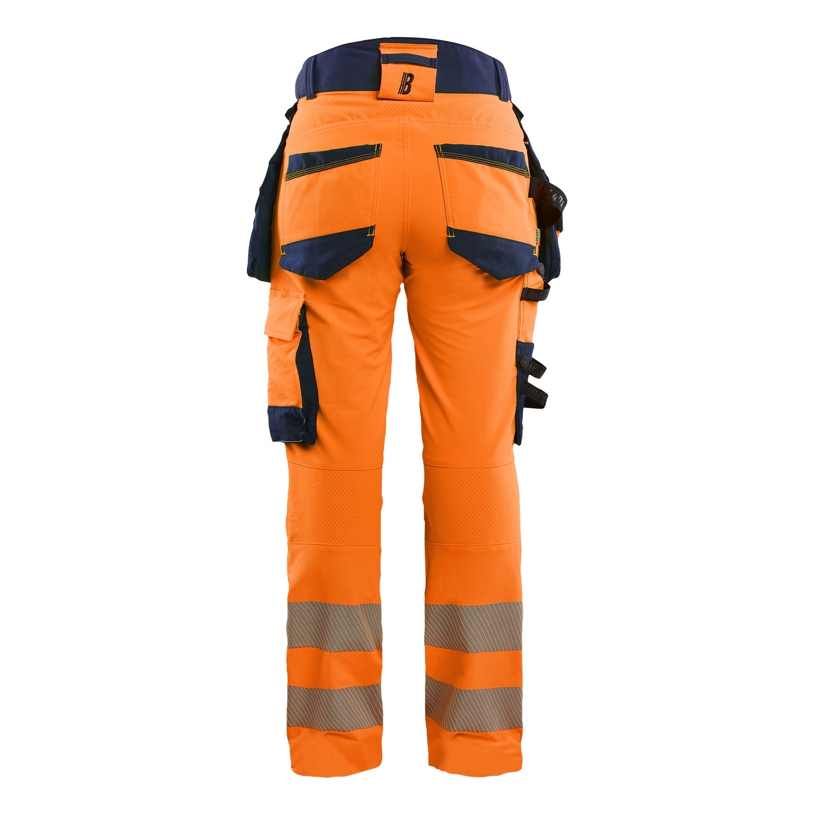 Blaklader BLAKLADER 70221648 Women's Hi Vis trousers 4 way stretch Hi Vis Reflective Work Trousers Women - double weave - 702216485389_2