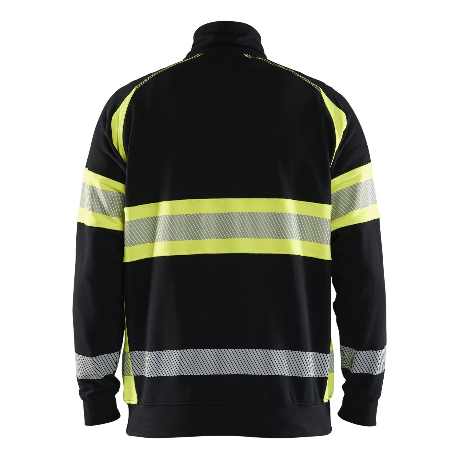 Blaklader BLAKLADER 35531158 Hi Vis Sweater Hi Vis Reflective Half-zip Work Sweatshirt MEN - 100% Cotton - 355311589933_2