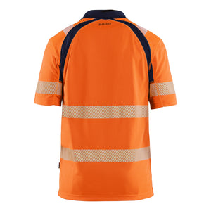 Blaklader BLAKLADER 35951013 HI VIS UV PROTECTED POLO SHIRT Hi Vis Reflective Short Sleeve Work Polo MEN - 100% Polyester - 359510135389_2