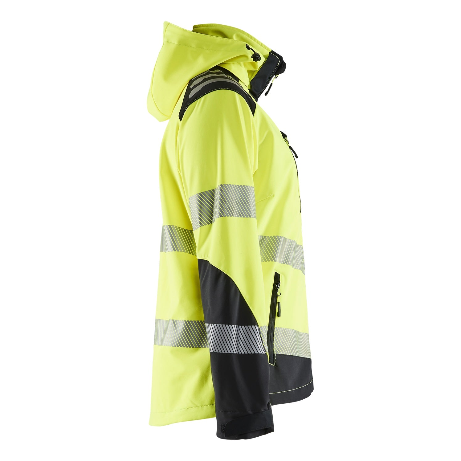 Blaklader BLAKLADER 47912513 Women's Hi Vis Softshell Jacket Hi Vis Reflective Softshell Work Jacket WOMEN - Waterproof - 479125133399_CR