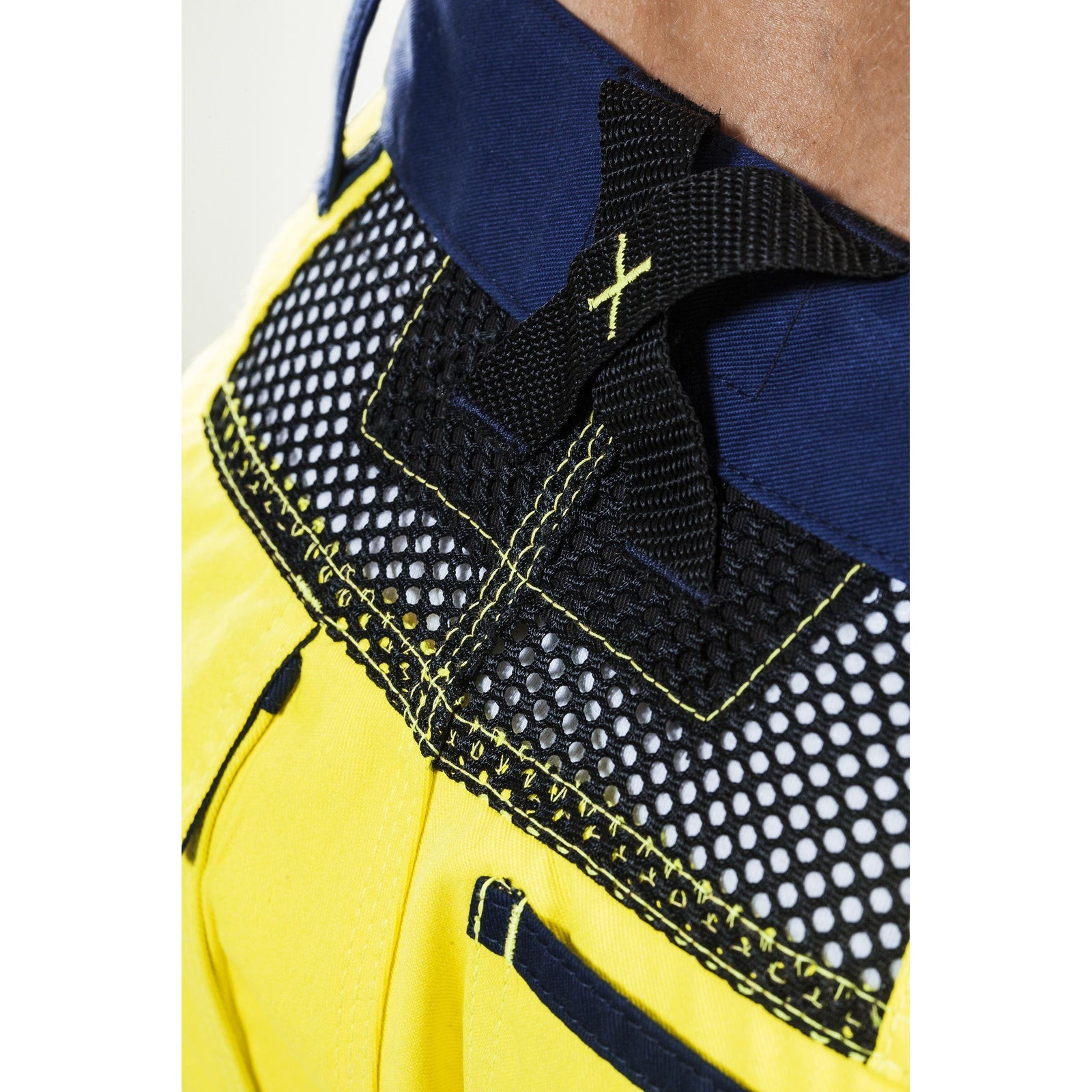 Blaklader BLAKLADER 15651811 | Ventilated Hi Vis trousers Hi Vis Reflective Work Trousers Men - Mesh Panels - 156518113389_FUNC1
