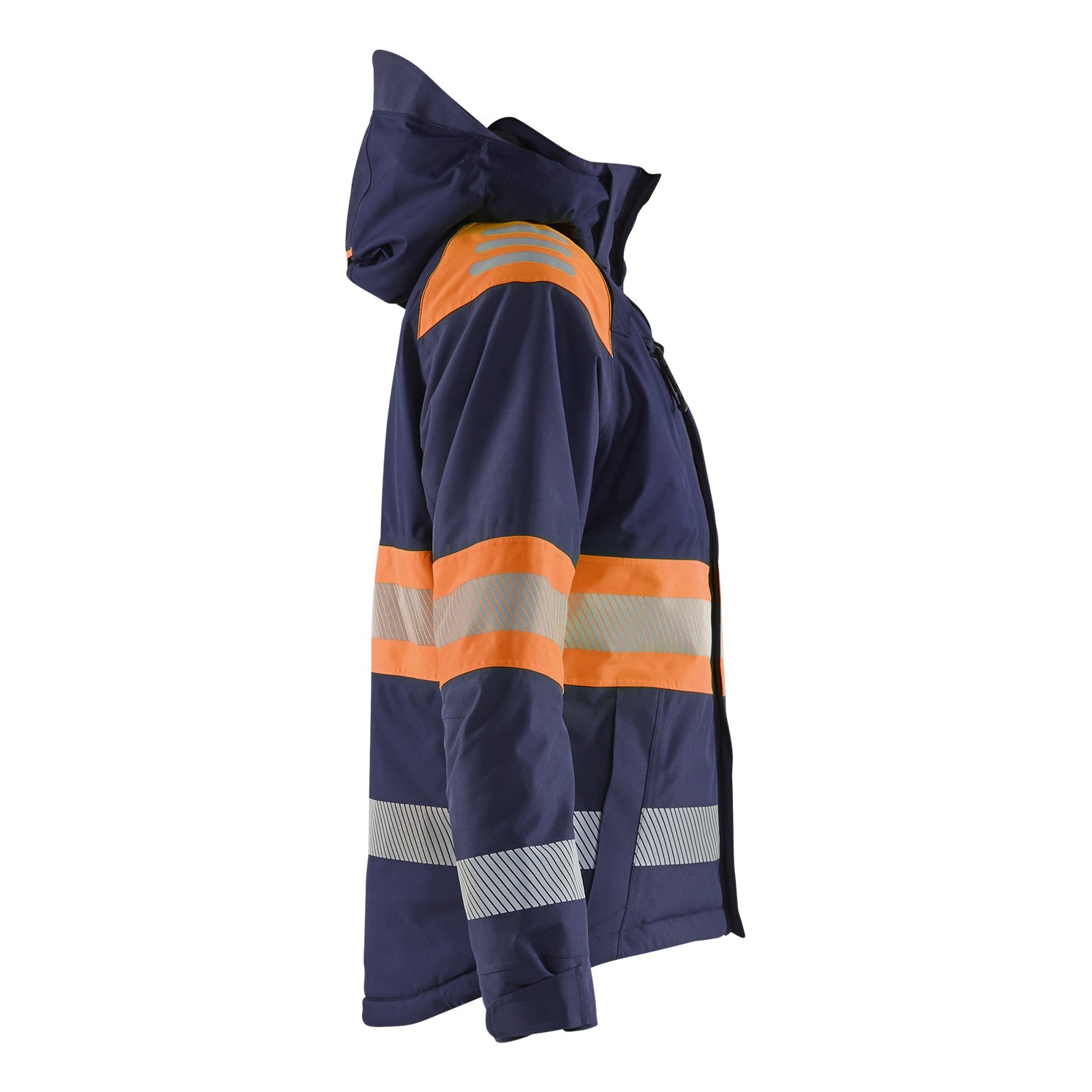 Blaklader BLAKLADER 44701977 Women’s Hi Vis Winter Jacket Hi Vis Reflective Work Jacket WOMEN - Waterproof - 447019778953_CR