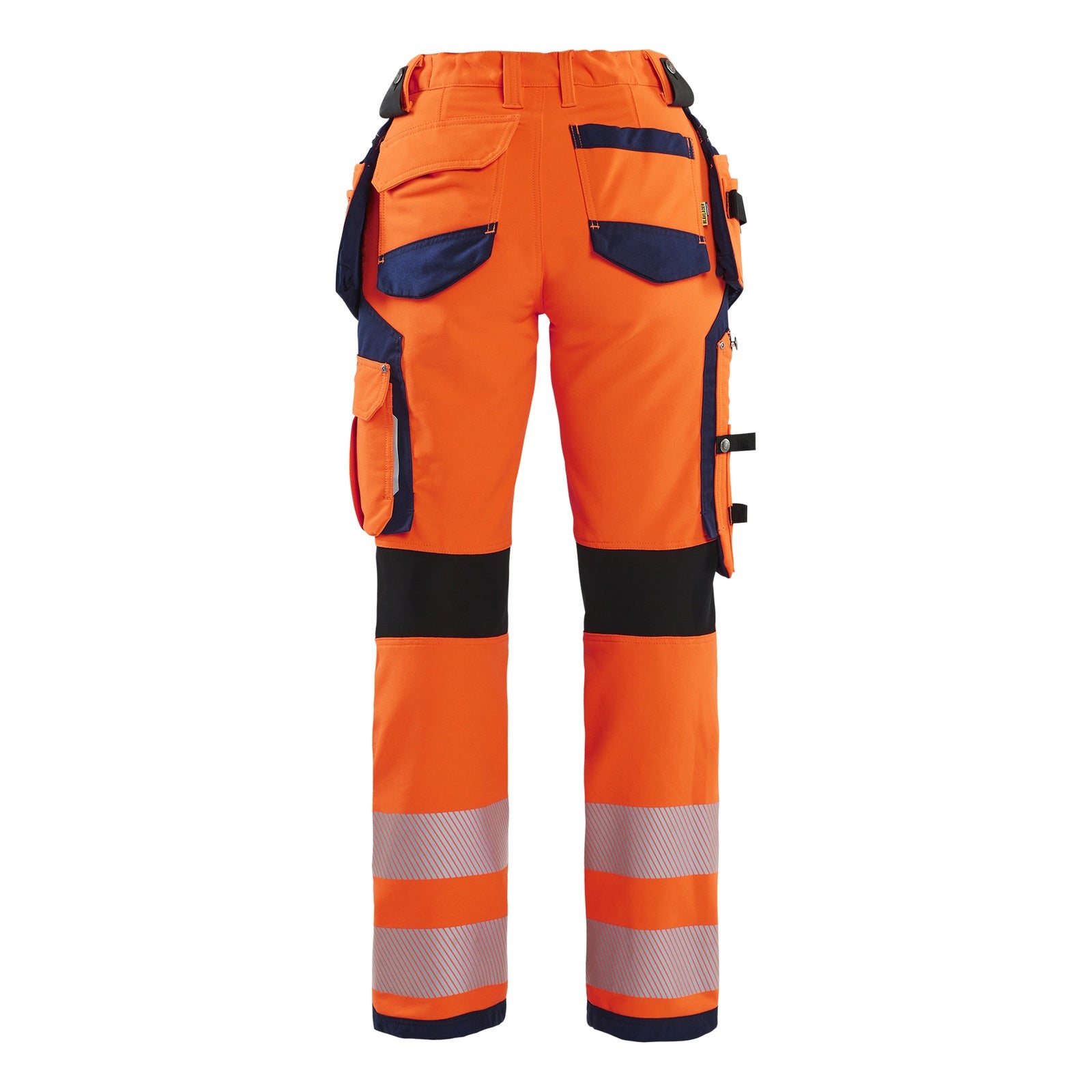 Blaklader BLAKLADER 71971642 | Women's Hi Vis trousers with 4 way stretch Hi Vis Reflective Work Trousers Women - Water Repellent - 719716425389_2