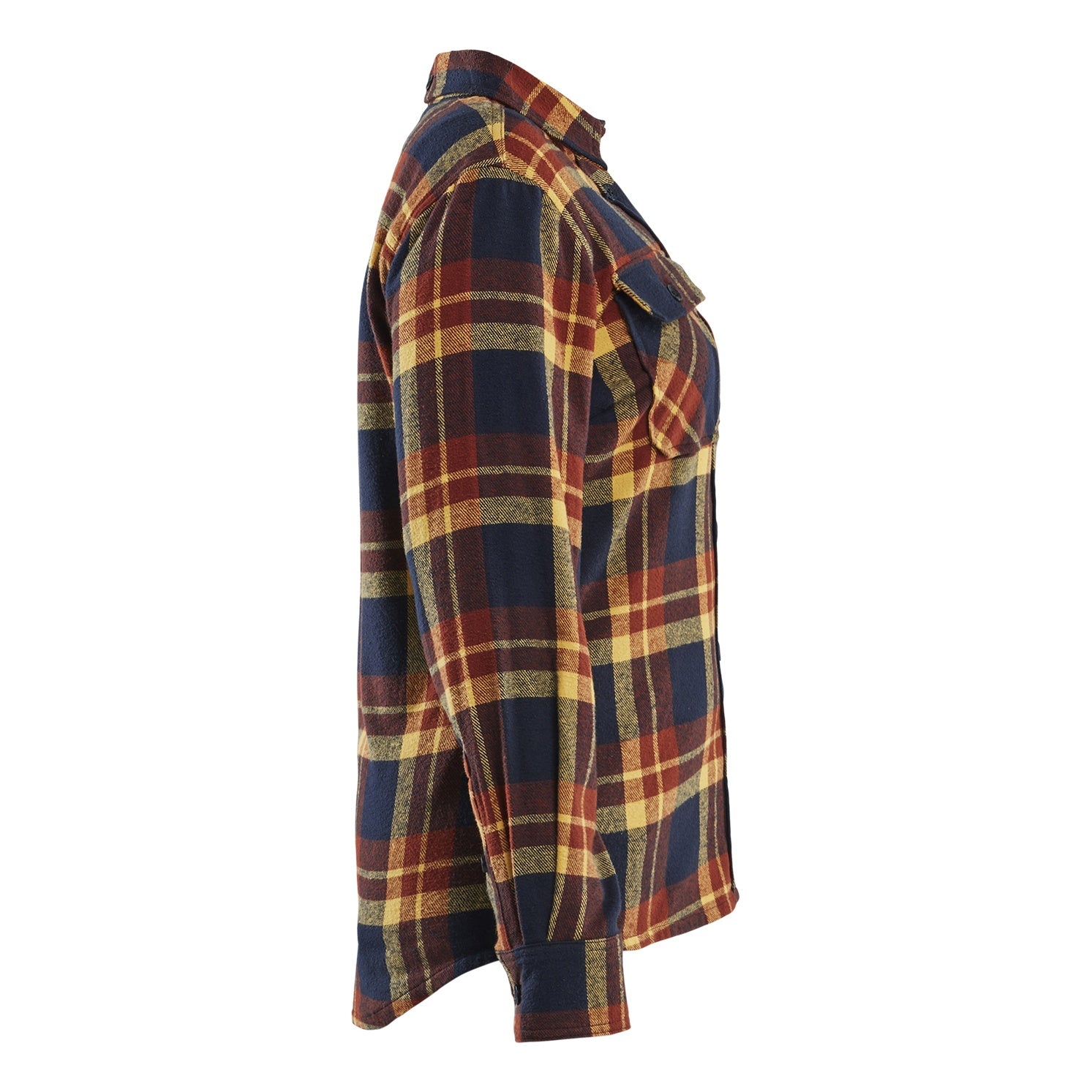 Blaklader BLAKLADER 32181168 WOMEN'S FLANNEL SHIRT Long Sleeve Work Shirt WOMEN - 100% Cotton - 321811685986_CR