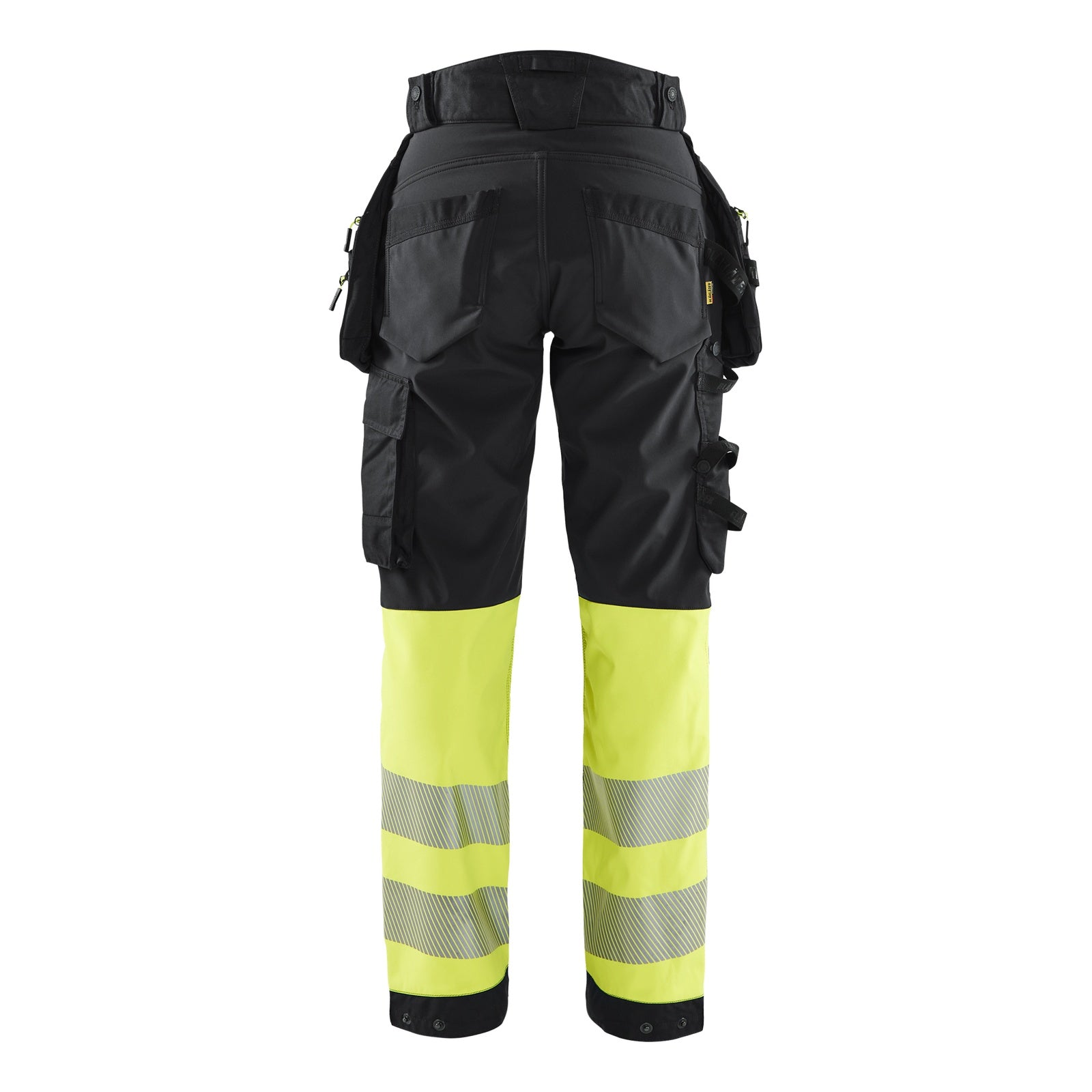 Blaklader BLAKLADER 71142513 | Women's Hi Vis softshell trousers Hi Vis Reflective Work Trousers Women - Waterproof - 711425139933_2