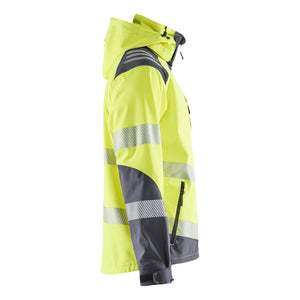 Blaklader BLAKLADER 44912513 Hi Vis Softshell jacket Hi Vis Reflective Softshell Work Jacket MEN - Waterproof - 449125133396_CR