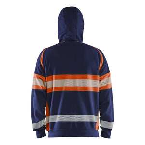 Blaklader BLAKLADER 35521158 Hi Vis Hoodie Hi Vis Reflective Hoodie Work Sweatshirt MEN - 100% Cotton - 355211588953_2_2