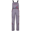 Planam Highline Dungarees zinc/slate/red - Main