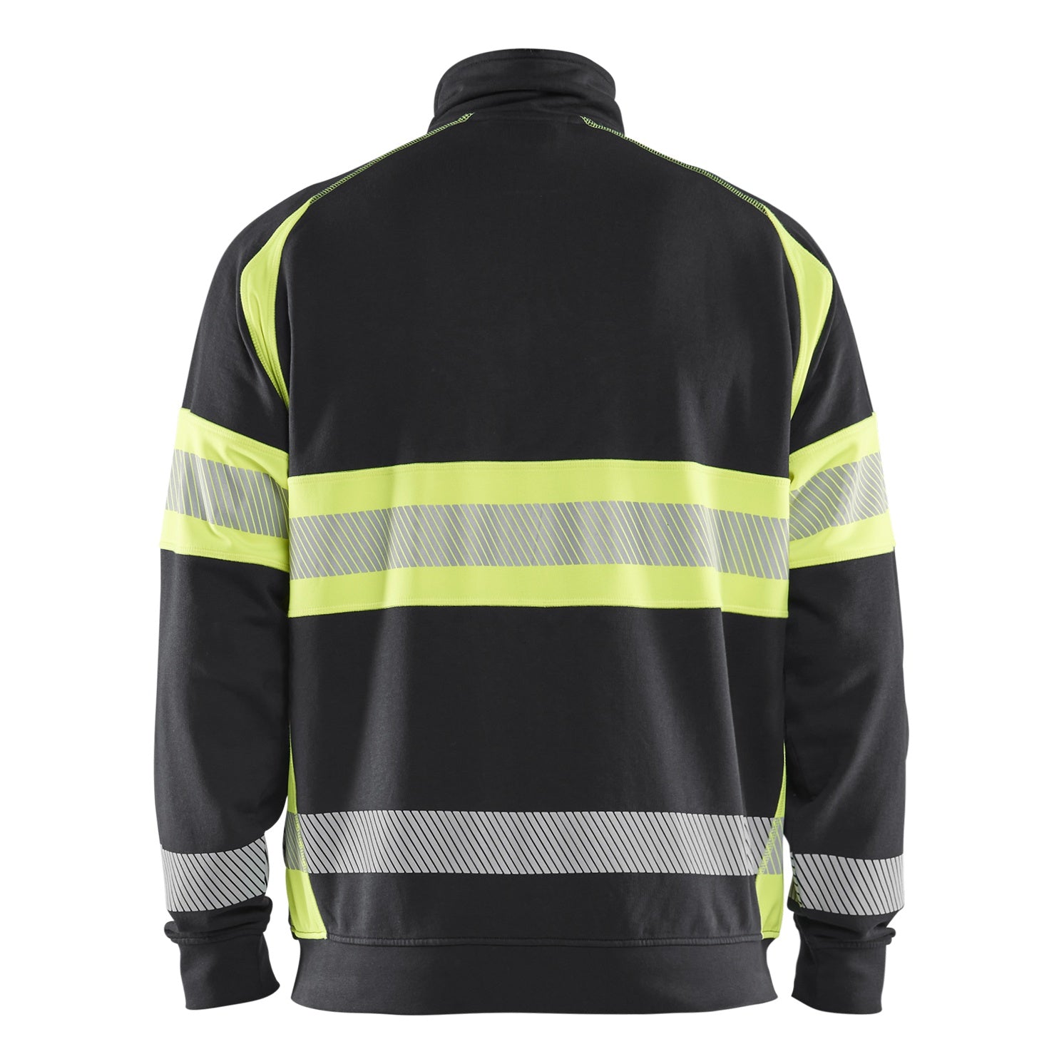 Blaklader BLAKLADER 35511158 Hi Vis Sweater Hi Vis Reflective Full-zip Work Sweatshirt MEN - 100% Cotton - 355111589933_2