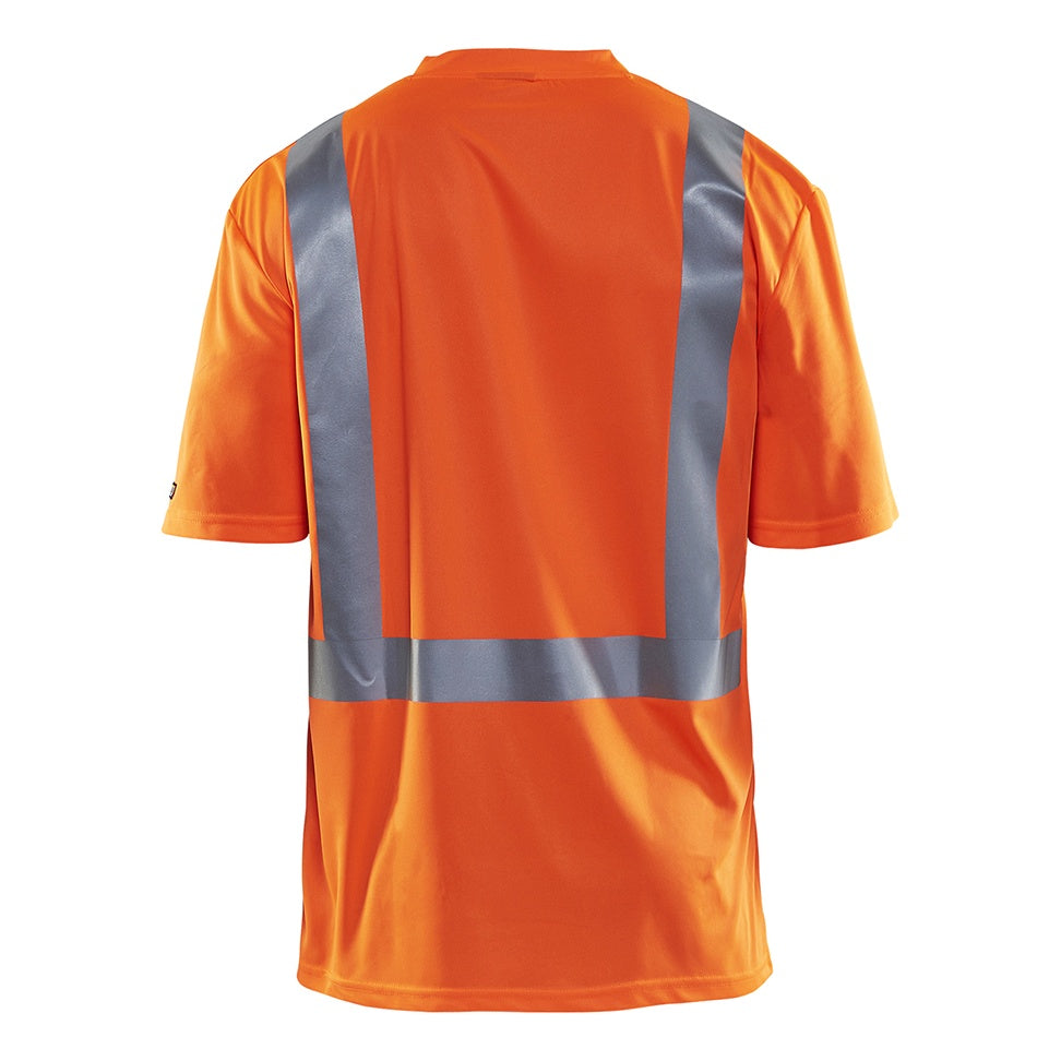 Blaklader BLAKLADER 33821011 UV T SHIRT HI VIS Hi Vis Reflective Short Sleeve Work T-Shirt MEN - 100% Polyester - 338210115300_CB