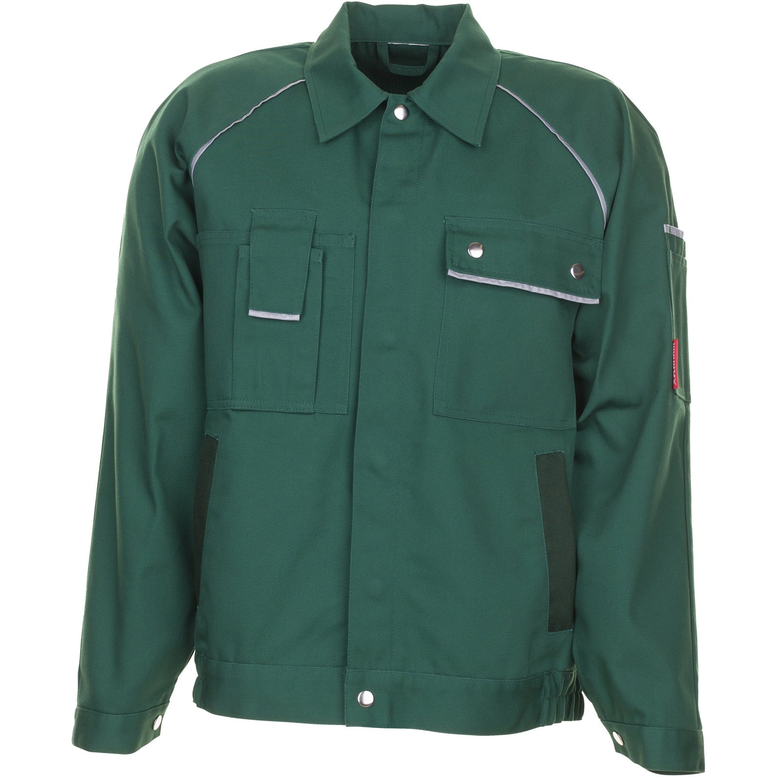 Planam Canvas 320 Waisted Jacket green/green - Model view 1