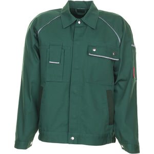 Planam Canvas 320 Waisted Jacket green/green - Model view 1