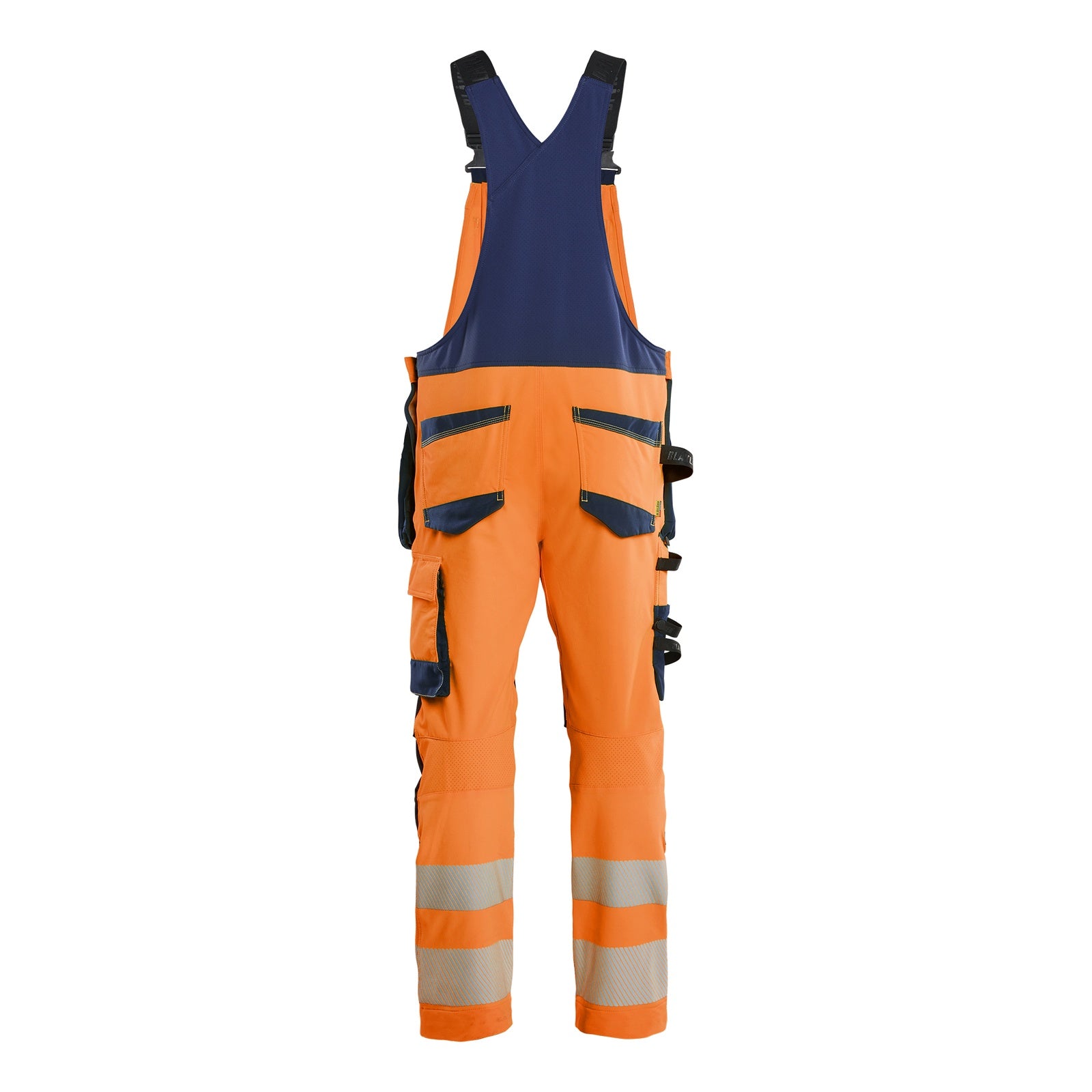 Blaklader BLAKLADER 26261648 Hi Vis bib overalls 4 way stretch Hi Vis Reflective Work Bib Trousers Men - double weave - 262616485389_2